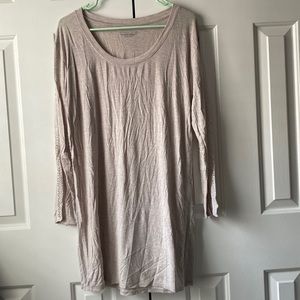 ❗25% off 2❗ Victoria’s Secret oatmeal modal lace nightgown